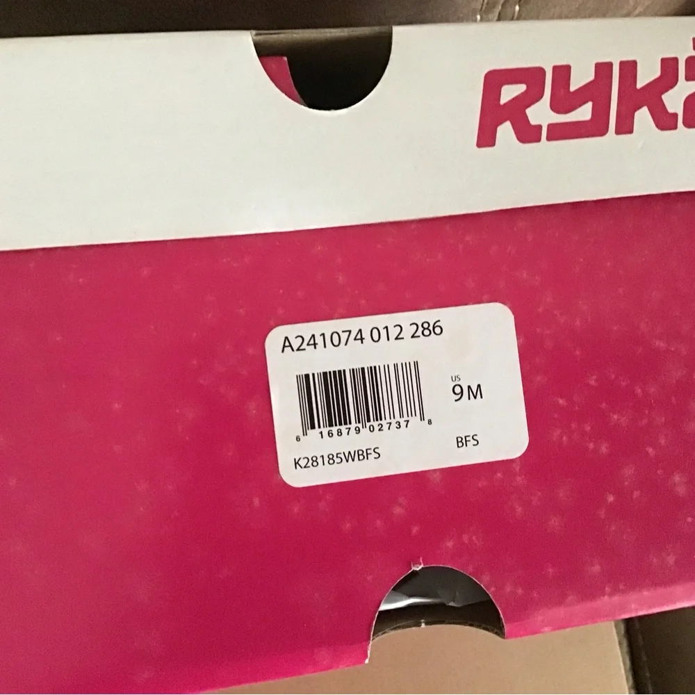 Ryka Black and White Sandals Versatile Comfort - Picture 4 of 5